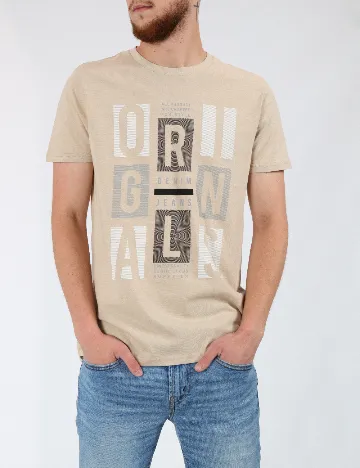 Tricou Milano Bulls, crem Crem