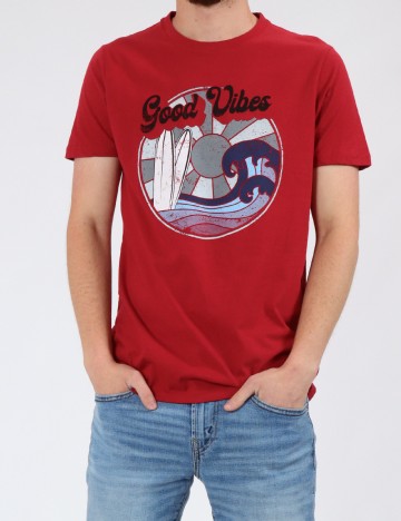 Tricou Milano Bulls, rosu