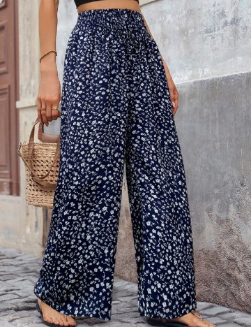 Pantaloni SHEIN, bleumarin