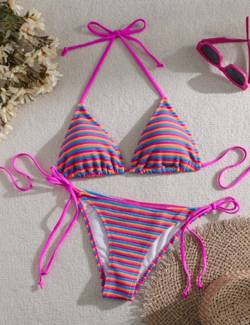 Costum de baie SHEIN, mix culori