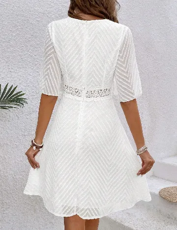 Rochie scurta SHEIN, alb