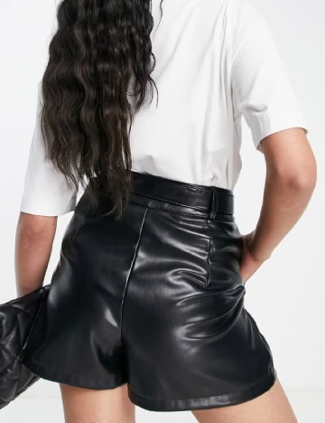 Pantaloni scurti ASOS, negru