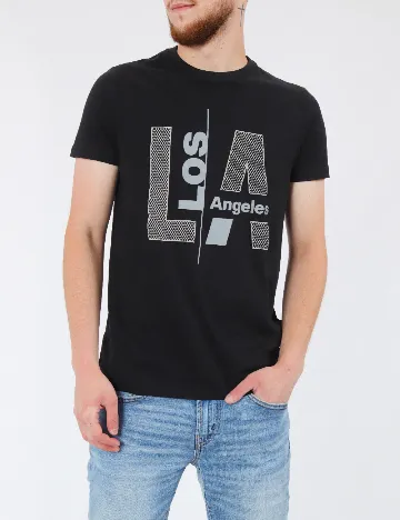 Tricou Milano Bulls, negru Negru
