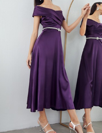 Rochie medie SHEIN, mov