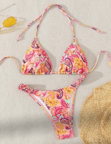 Costum de baie SHEIN, mix culori