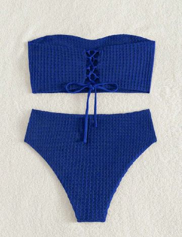 Costum de baie SHEIN, albastru
