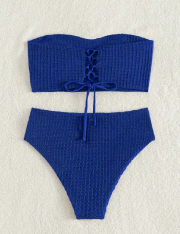 Costum de baie SHEIN, albastru