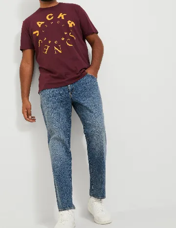 Blugi Jack&Jones Plus Size Men, albastru