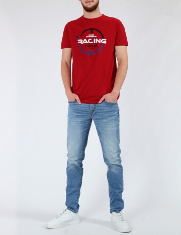 Tricou Milano Bulls, rosu