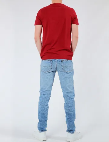 Tricou Milano Bulls, rosu Rosu