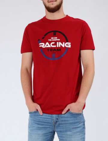 Tricou Milano Bulls, rosu