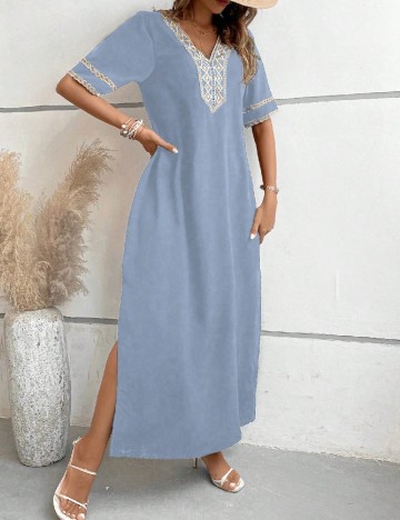 Rochie lunga SHEIN, albastru