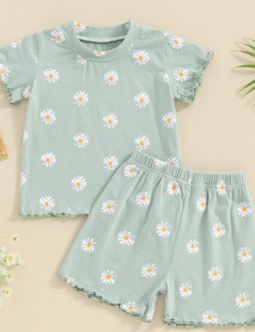 Compleu Shein Kids, verde