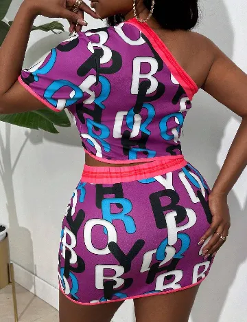 Compleu SHEIN CURVE, mix culori
