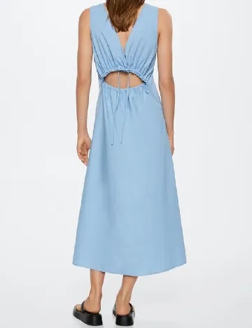 Rochie medie Mango, albastru