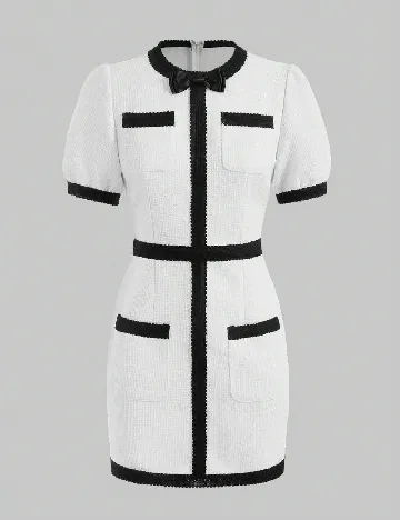Rochie scurta SHEIN, alb