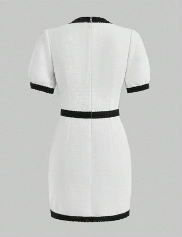 Rochie scurta SHEIN, alb