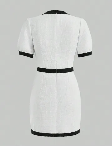 Rochie scurta SHEIN, alb