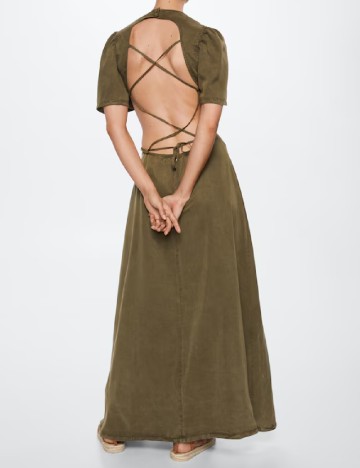 Rochie lunga Mango, verde