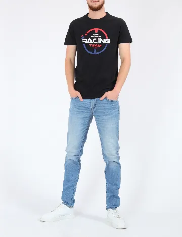 Tricou Milano Bulls, negru Negru