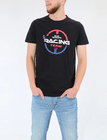Tricou Milano Bulls, negru Negru