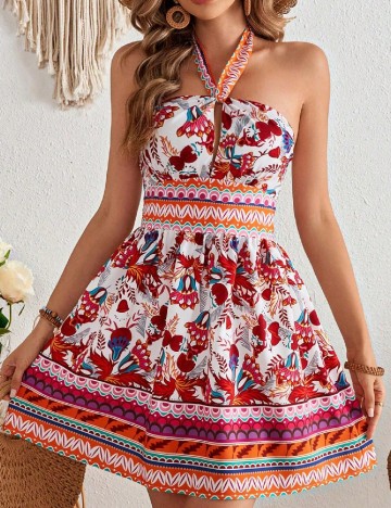 Rochie scurta SHEIN, mix culori