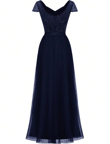 Rochie lunga SHEIN, bleumarin