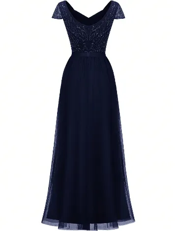 Rochie lunga SHEIN, bleumarin