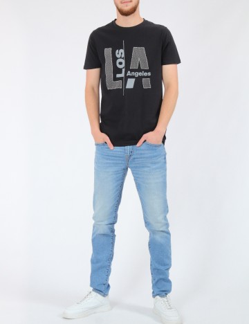 Tricou Milano Bulls, negru