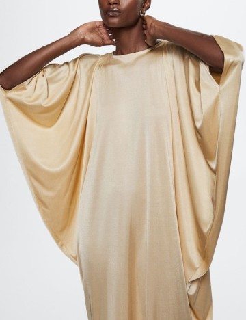Rochie lunga Mango, crem