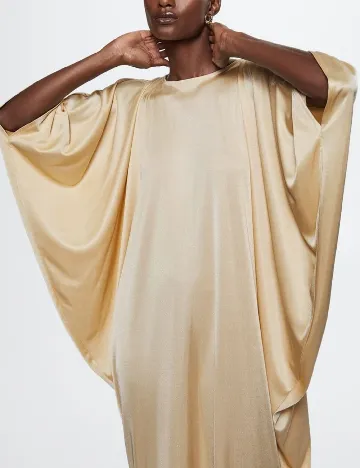 Rochie lunga Mango, crem
