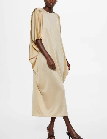 Rochie lunga Mango, crem