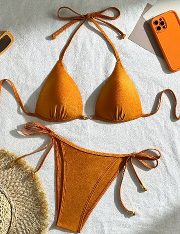 Costum de baie SHEIN, portocaliu Portocaliu