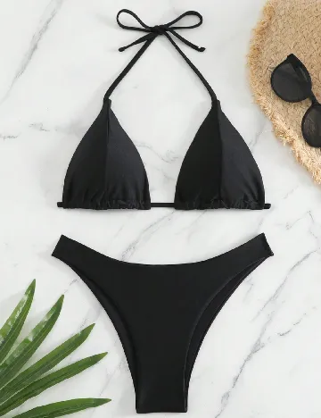 Costum de baie SHEIN, negru