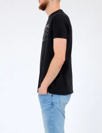 Tricou Milano Bulls, negru Negru