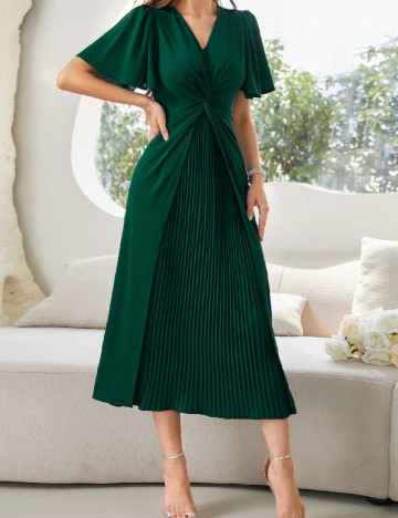 Rochie medie SHEIN, verde
