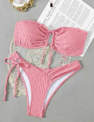 Costum de baie SHEIN, roz