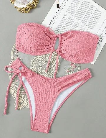Costum de baie SHEIN, roz