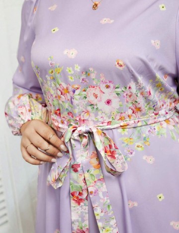 Rochie lunga SHEIN CURVE, floral
