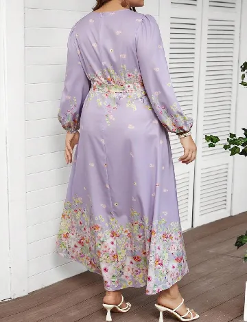 Rochie lunga SHEIN CURVE, floral