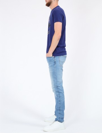 Tricou Milano Bulls, bleumarin