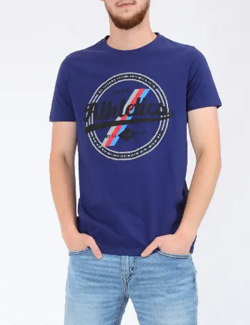 Tricou Milano Bulls, bleumarin Albastru