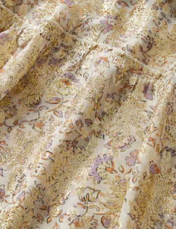 Rochie lunga Mango, auriu