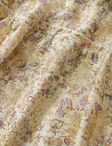 Rochie lunga Mango, auriu