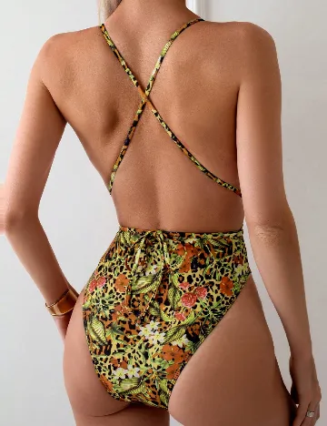 Costum de baie SHEIN, mix culori