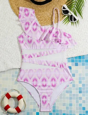 Costum de baie Shein Kids, mov Mov