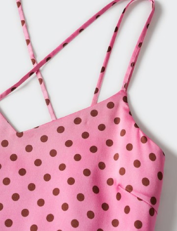 Rochie lunga Mango, roz