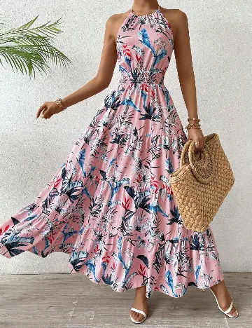 Rochie lunga SHEIN, roz