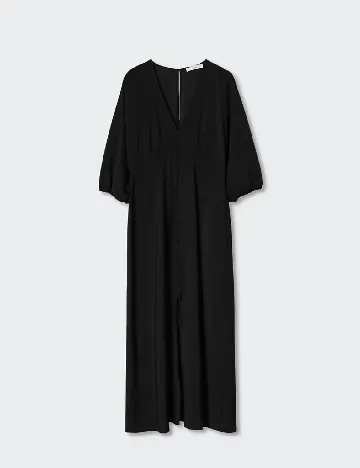 Rochie medie Mango Violeta, negru