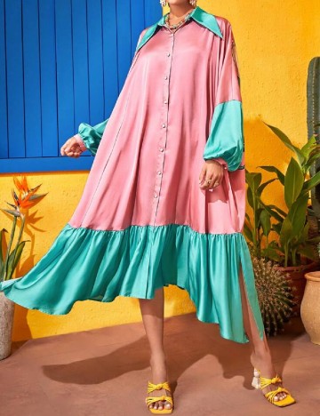 Rochie medie SHEIN, mix culori